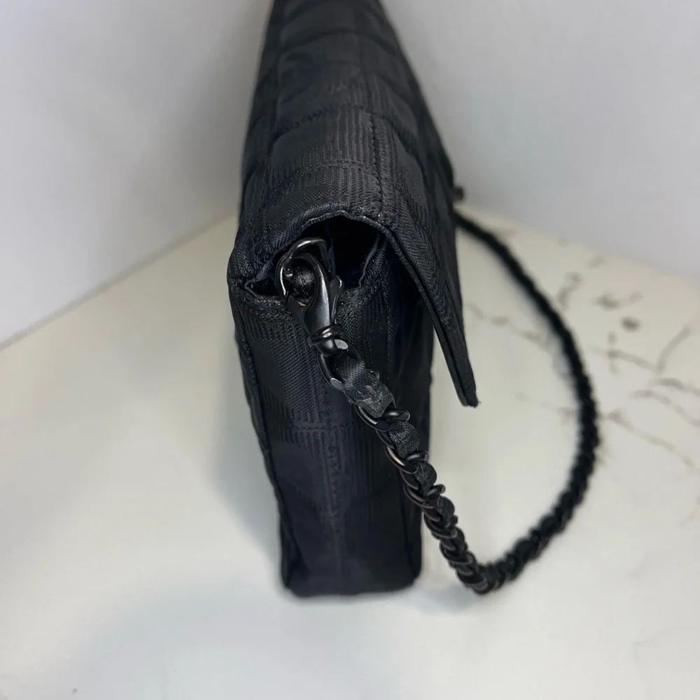 CHANEL Black  East West Canvas   Bag - Picture 6 of 13